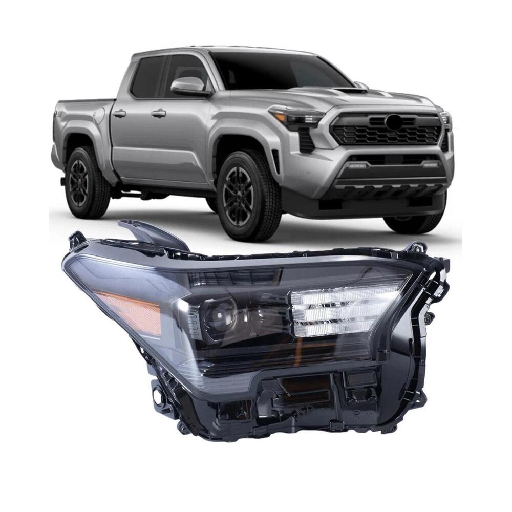 2x Left + Right Side For 2024-2025 Toyota Tacoma LED Headlight Assembly Headlamp